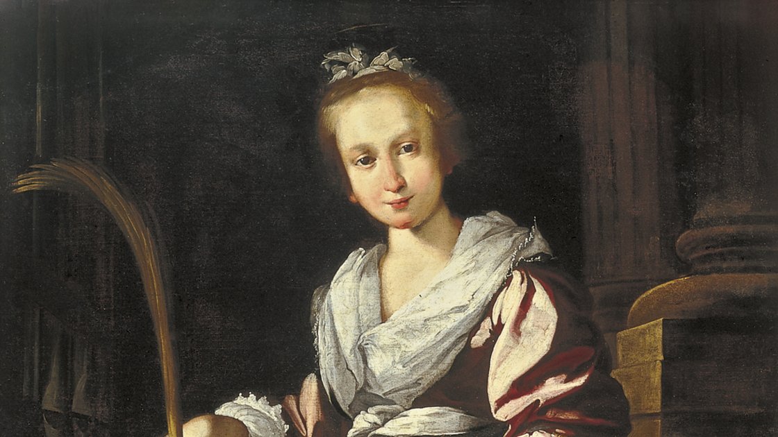 Santa Cecilia. Bernardo (taller de) Strozzi