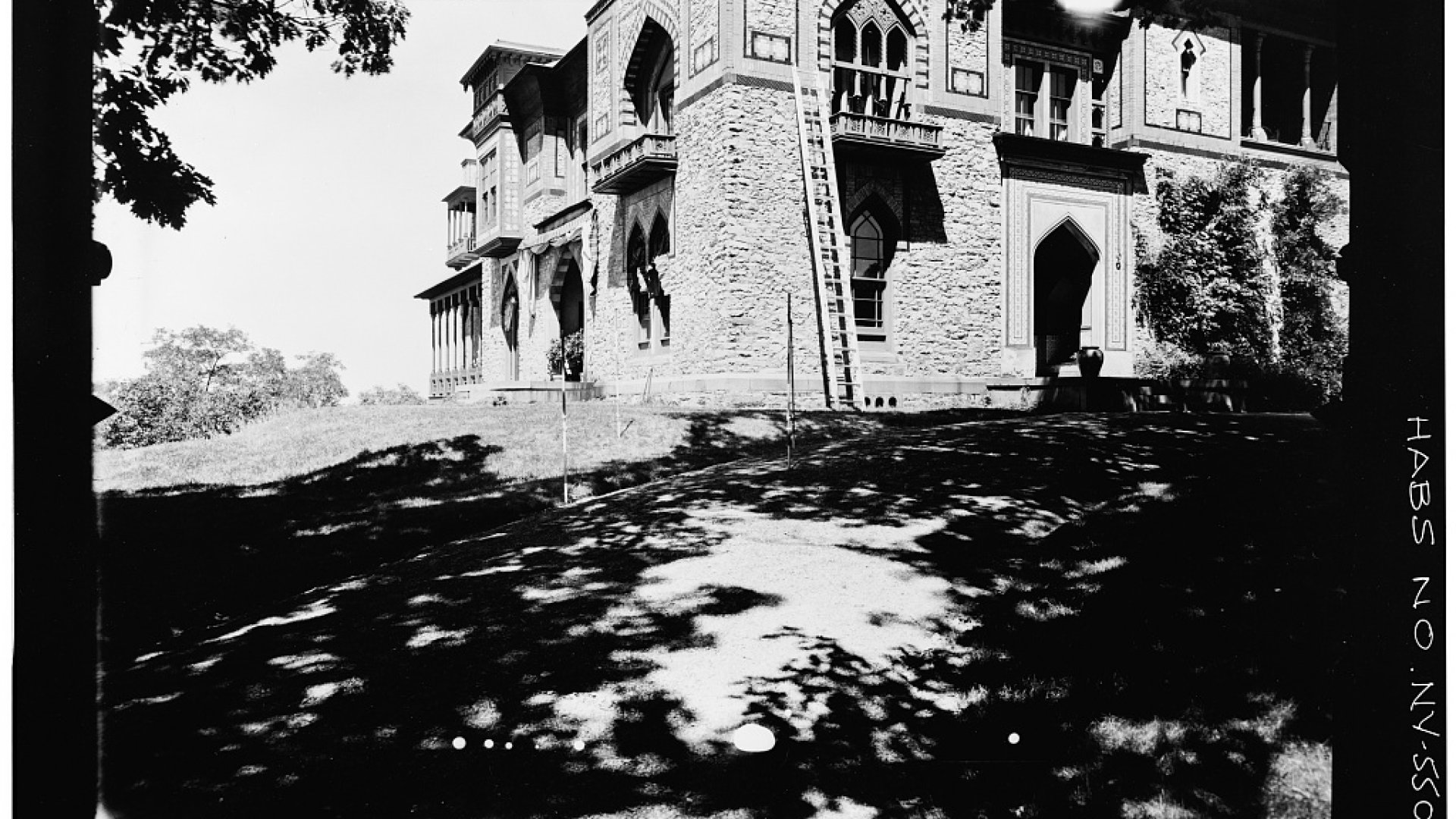 Fotografía de Olana, casa del pintor Frederic Edwin Church 