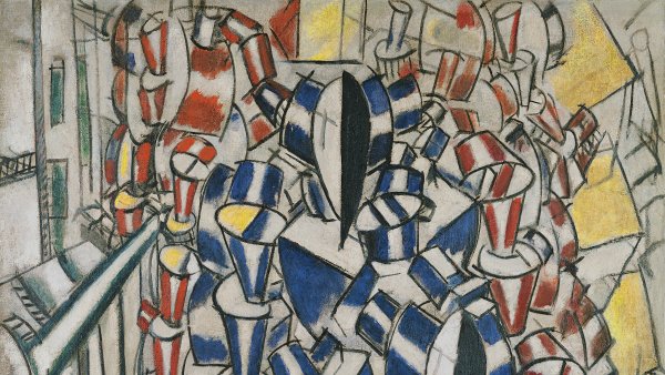 La escalera (Segundo estado). Fernand Léger