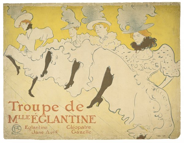 Troupe de Mlle Églantine, 1896