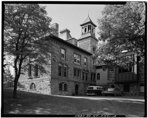 Fotografía de Olana, casa del pintor Frederic Edwin Church 