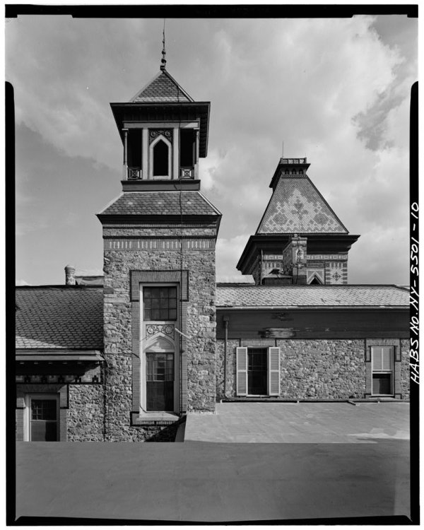 Fotografía de Olana, casa del pintor Frederic Edwin Church 