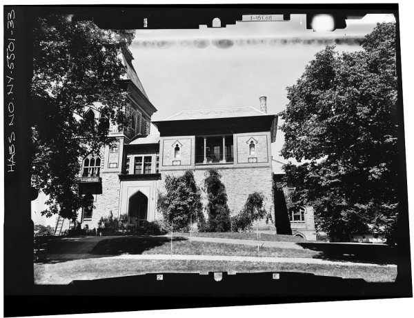 Fotografía de Olana, casa del pintor Frederic Edwin Church 