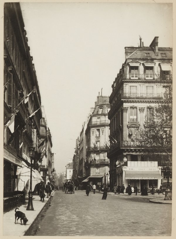 Fotografía de París, hacia 1890