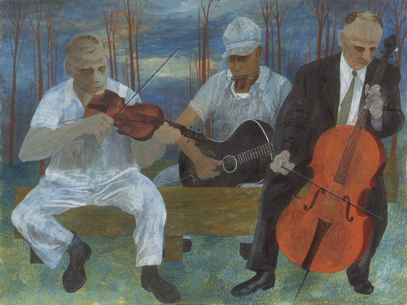 Orquesta de cuatro instrumentos. Ben Shahn