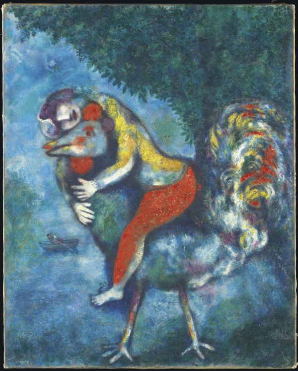 El gallo. Marc (Moses Shagal) Chagall