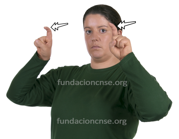 Educador - educadora en Lengua de Signos Española Signado de la palabra educador - educadora en Lengua de Signos Española