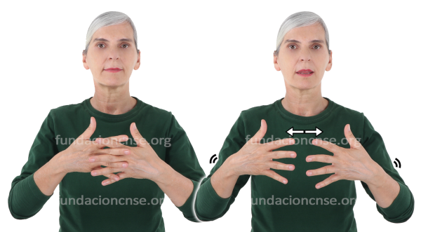 Emulsión en Lengua de Signos Española Signado de la palabra emulsión en Lengua de Signos Española